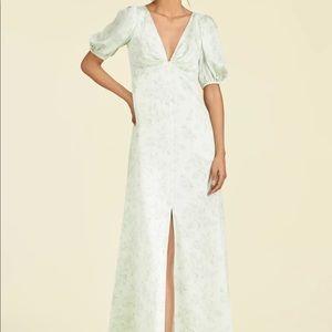 Sachin & Babi Maxi Dress Jade Rose Alli Dress- Altered to a 10